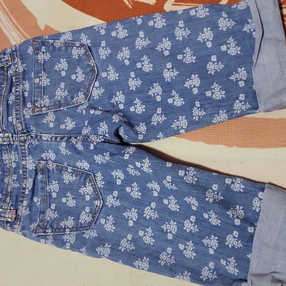 Mini Boden Crop Pants Size 4 - Picture 3 of 4